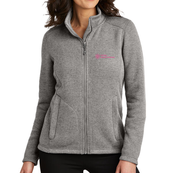 Ladies Arc Sweater Fleece Jacket Thumbnail