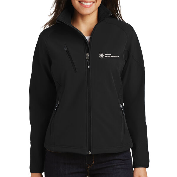 Ladies Textured Soft Shell Jacket Thumbnail
